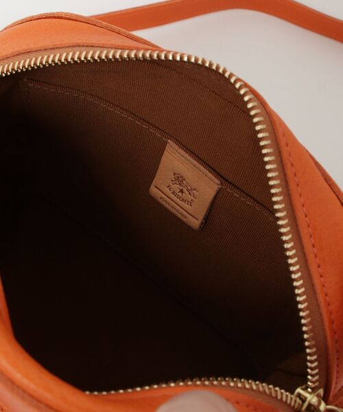 IL BISONTE(イルビゾンテ)の「IL BISONTE / ORIGINAL LEATHER / クロスボディバッグ(ショルダーバッグ・レディース・レンガ/ダークブラウン/レッド/グリーン/ネイビー/オレンジ/ブラック/グレー/ナチュラル/ライトブラウン・FREE)」の22枚目の写真