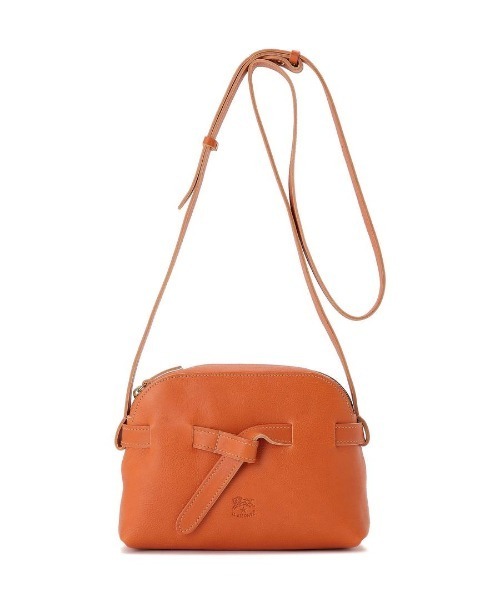 IL BISONTE(イルビゾンテ)の「IL BISONTE / ORIGINAL LEATHER / クロスボディバッグ(ショルダーバッグ・レディース・レンガ/ダークブラウン/レッド/グリーン/ネイビー/オレンジ/ブラック/グレー/ナチュラル/ライトブラウン・FREE)」の4枚目の写真