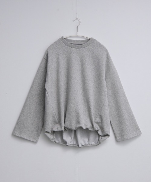 for/c(フォーシー)の「バルーンヘムトップス【サスティナブル】(Tシャツ/カットソー・レディース・ライトグレー/イエロー/ブラック/オフホワイト・L/M)」の17枚目の写真