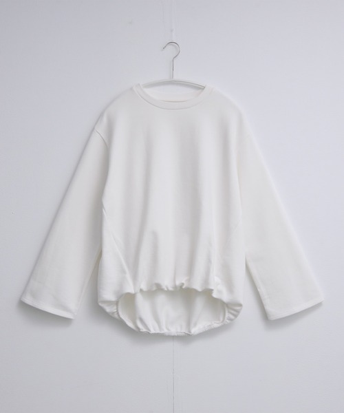 for/c(フォーシー)の「バルーンヘムトップス【サスティナブル】(Tシャツ/カットソー・レディース・ライトグレー/イエロー/ブラック/オフホワイト・L/M)」の15枚目の写真