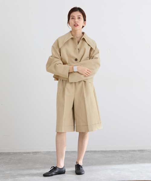 IENA（イエナ）の「THE M ショートパンツ（その他パンツ・レディース・ベージュ・36/38）」の3枚目の写真