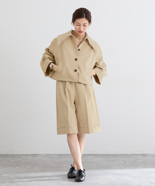 IENA（イエナ）の「THE M ショートパンツ（その他パンツ・レディース・ベージュ・36/38）」の9枚目の写真