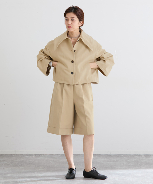 IENA（イエナ）の「THE M ショートパンツ（その他パンツ・レディース・ベージュ・36/38）」の10枚目の写真