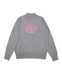 MONBIRDIE GOLF（モンバーディーゴルフ）の「クラウドハイネック長袖ニット グレー（ニット/セーター）」