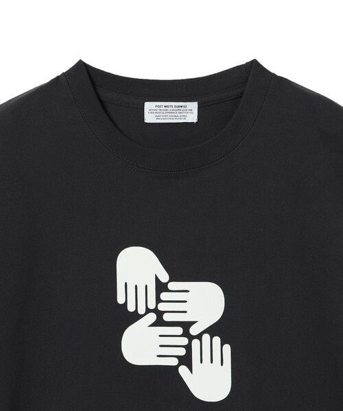 BEAMS RECORDS(ビームスレコーズ)の「POET MEETS DUBWISE / SOLIDARITY T-Shirt(Tシャツ/カットソー・メンズ・ホワイト/ブラック系その他4・LARGE/MEDIUM/X-LARGE)」の6枚目の写真