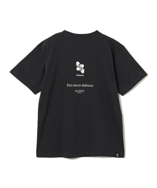 BEAMS RECORDS(ビームスレコーズ)の「POET MEETS DUBWISE / SOLIDARITY T-Shirt(Tシャツ/カットソー・メンズ・ホワイト/ブラック系その他4・LARGE/MEDIUM/X-LARGE)」の10枚目の写真