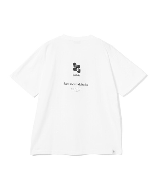 BEAMS RECORDS(ビームスレコーズ)の「POET MEETS DUBWISE / SOLIDARITY T-Shirt(Tシャツ/カットソー・メンズ・ホワイト/ブラック系その他4・LARGE/MEDIUM/X-LARGE)」の15枚目の写真