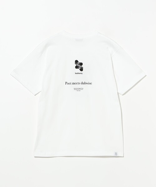 BEAMS RECORDS(ビームスレコーズ)の「POET MEETS DUBWISE / SOLIDARITY T-Shirt(Tシャツ/カットソー・メンズ・ホワイト/ブラック系その他4・LARGE/MEDIUM/X-LARGE)」の18枚目の写真