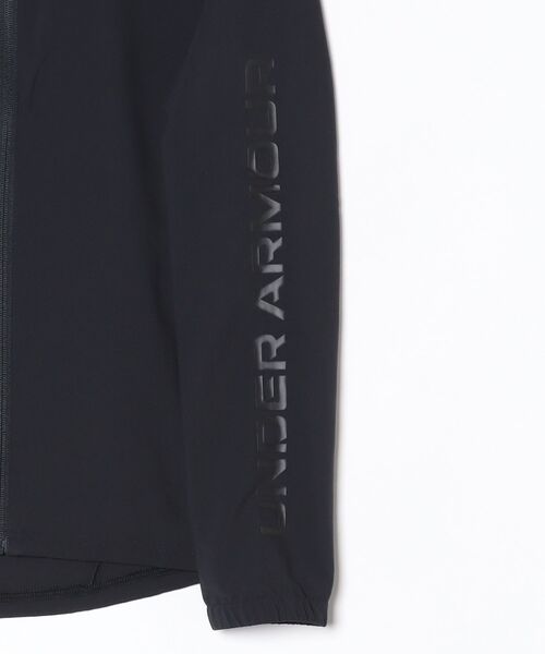 UNDER ARMOUR(アンダーアーマー)の「アンダーアーマー UAフレッシュウーブン フルジップ ジャケット(ジャージ・メンズ・ブラック×ブラック/グレー・3L/LL/L/M/S)」の4枚目の写真