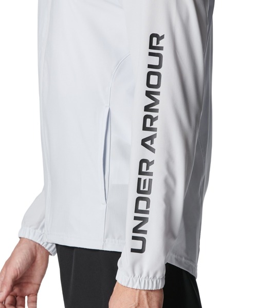 UNDER ARMOUR(アンダーアーマー)の「アンダーアーマー UAフレッシュウーブン フルジップ ジャケット(ジャージ・メンズ・ブラック×ブラック/グレー・3L/LL/L/M/S)」の13枚目の写真