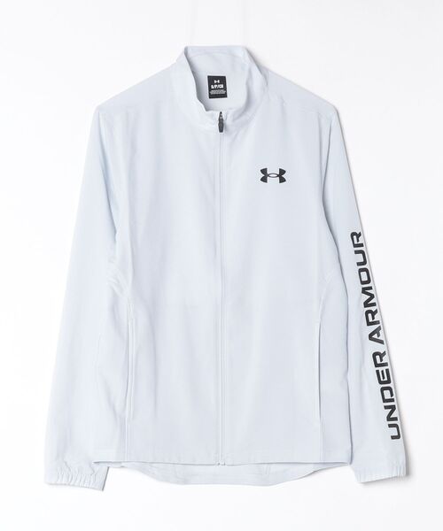 UNDER ARMOUR(アンダーアーマー)の「アンダーアーマー UAフレッシュウーブン フルジップ ジャケット(ジャージ・メンズ・ブラック×ブラック/グレー・3L/LL/L/M/S)」の16枚目の写真