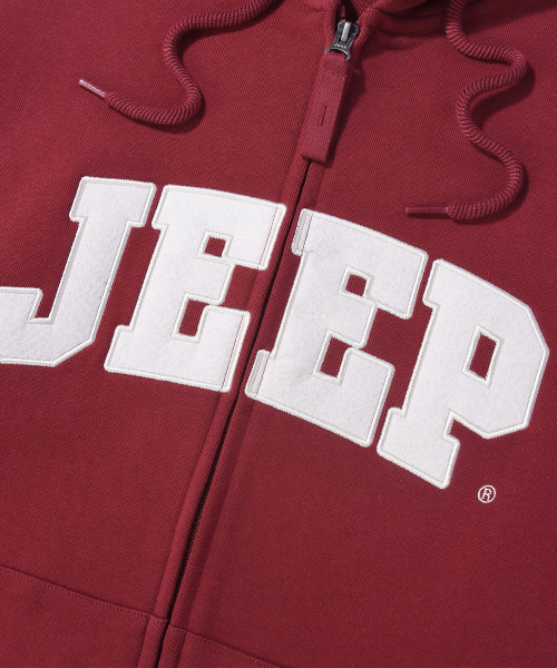 JEEP(ジープ)の「JEEP ビッグロゴ 2WAY オーバーサイズ フードジップアップ (JR5TZU075BG)(パーカー・レディース・その他・SMALL/MEDIUM/LARGE/X-LARGE/2XL)」の8枚目の写真