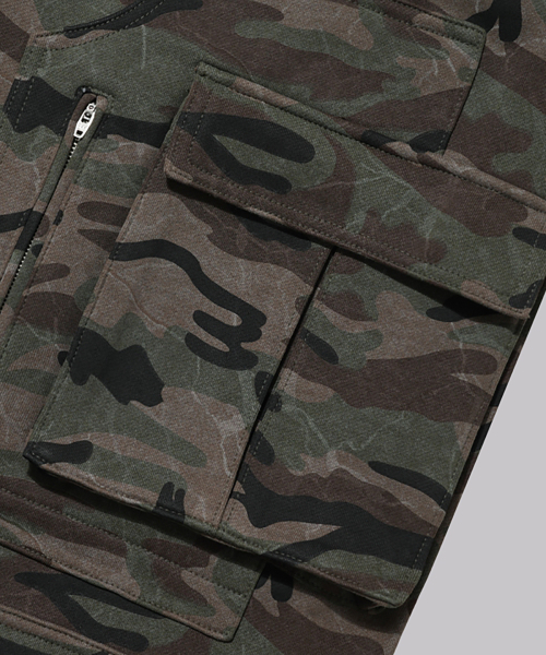 CORNERBLESS（コーナーブレス）の「CAMO WIDE SWEAT JOGGER PANTS（スウェットパンツ・レディース・その他・SMALL/LARGE/MEDIUM）」の4枚目の写真