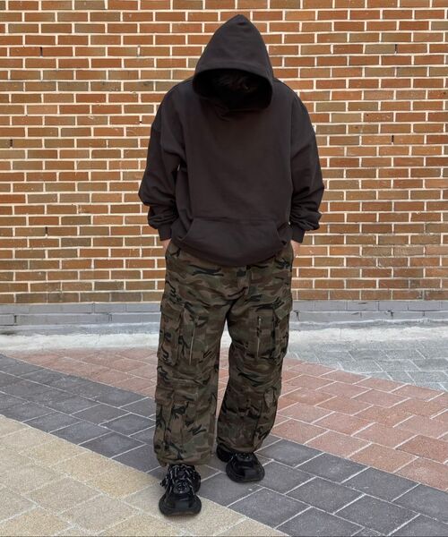 CORNERBLESS（コーナーブレス）の「CAMO WIDE SWEAT JOGGER PANTS（スウェットパンツ・レディース・その他・SMALL/LARGE/MEDIUM）」の6枚目の写真