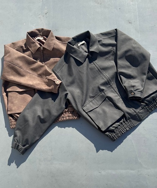 My sugar Babe(マイシュガーベイブ)の「embroidered leather blouson(ブルゾン・メンズ・ブラック・LARGE/MEDIUM)」の13枚目の写真