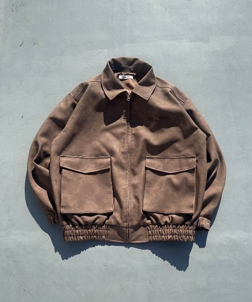 My sugar Babe(マイシュガーベイブ)の「embroidered leather blouson(ブルゾン・メンズ・ブラック・LARGE/MEDIUM)」の17枚目の写真