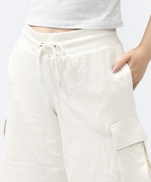 ROXY(ロキシー)の「ロキシー ROXY ROXY WITH HEART HALF PANTS(その他パンツ・レディース・オフホワイト/グレー・S/M/L)」の7枚目の写真