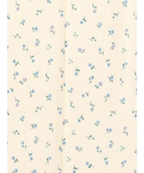 Samansa Mos2(サマンサ モスモス)の「花柄パターンメッシュレース付ノースリーブ(Tシャツ/カットソー・レディース・オフホワイト/チャコールグレー/キナリ・F)」の19枚目の写真