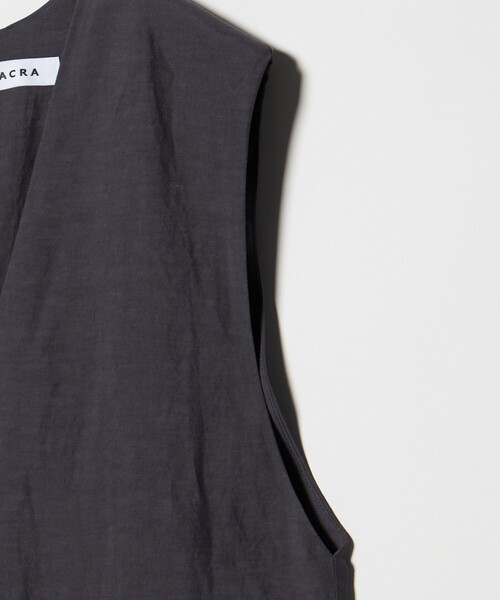 SACRA(サクラ)の「<SACRA>ノースリーブ オールインワン パンツ(つなぎ/オールインワン・レディース・ダークグレー/ブラック・38)」の13枚目の写真