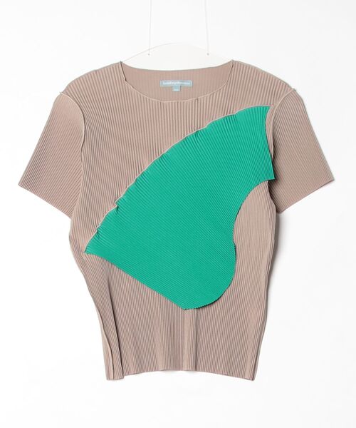 kotohayokozawa（コトハヨコザワ）の「TODO WAVE TOP *SHORT SLEEVE（Tシャツ/カットソー・メンズ・ホワイト/ベージュ/イエロー/ブラック/ライトブルー・FREE）」の3枚目の写真