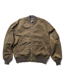 HOUSTON（ヒューストン）の「HOUSTON ガーメントダイ MA-1（MA-1）」