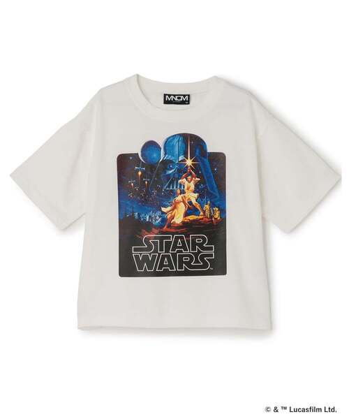 b・ROOM（ビールーム）の「【STAR WARS】【防汚・速乾・型崩れしない】アソートプリントTシャツ【MNCM】（Tシャツ/カットソー・キッズ・チャコール/オフホワイト/カーキ/ブラック・150cm/130cm/140cm/120cm）」の17枚目の写真