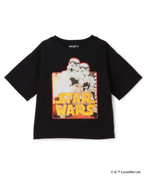 b・ROOM（ビールーム）の「【STAR WARS】【防汚・速乾・型崩れしない】アソートプリントTシャツ【MNCM】（Tシャツ/カットソー・キッズ・チャコール/オフホワイト/カーキ/ブラック・150cm/130cm/140cm/120cm）」の15枚目の写真