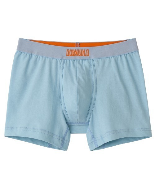 BODY WILD(ボディーワイルド)の「BODY WILD by BEAMS DESIGN ボクサーパンツ デニム調(ボクサーパンツ・メンズ・ダークブラウン/ベージュ/ブラック/サックスブルー・MEDIUM/LARGE)」の4枚目の写真