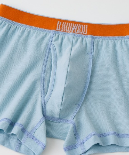 BODY WILD(ボディーワイルド)の「BODY WILD by BEAMS DESIGN ボクサーパンツ デニム調(ボクサーパンツ・メンズ・ダークブラウン/ベージュ/ブラック/サックスブルー・MEDIUM/LARGE)」の8枚目の写真