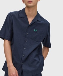 FRED PERRY（フレッドペリー）の「Seersucker Revere Collar Shirt/シアサッカーオープンカラーシャツ（シャツ/ブラウス）」