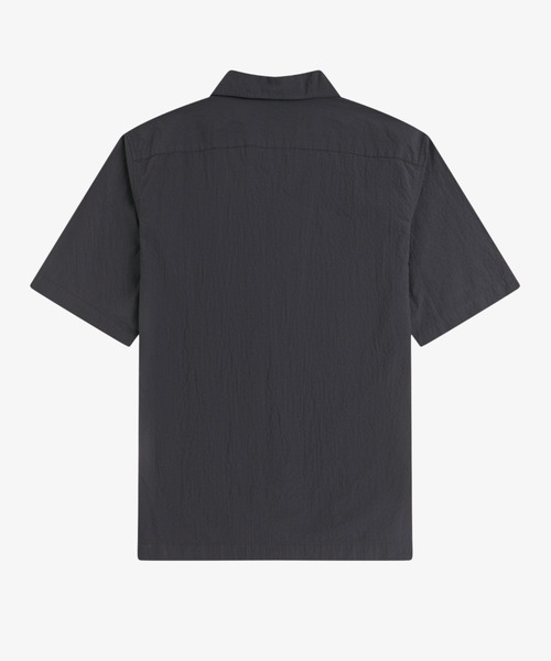 Seersucker Revere Collar Shirt／シアサッカーオープンカラーシャツ