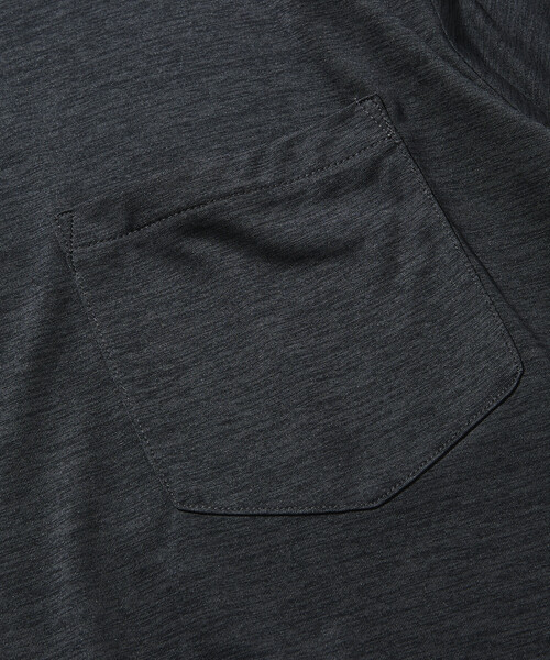FREAK'S STORE（フリークスストア）の「限定展開 RUSSELL ATHLETIC×FREAK'S STORE ラッセル アスレチック 別注 Dry-Power ポケットTシャツ 吸湿速乾 消臭 ストレッチ（Tシャツ/カットソー・メンズ・アッシュグレー/チャコールグレー/ホワイト・SMALL/LARGE/MEDIUM）」の9枚目の写真