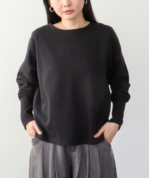 Three Four Time（ｽﾘｰﾌｫｰﾀｲﾑ）の「サカリバドルマンバックＺＩＰＰ（Tシャツ/カットソー・レディース・ブラック/オフホワイト・FREE）」の2枚目の写真