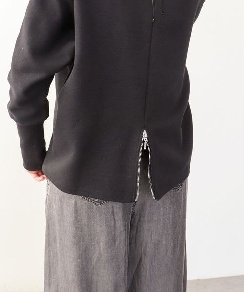 Three Four Time（ｽﾘｰﾌｫｰﾀｲﾑ）の「サカリバドルマンバックＺＩＰＰ（Tシャツ/カットソー・レディース・ブラック/オフホワイト・FREE）」の12枚目の写真