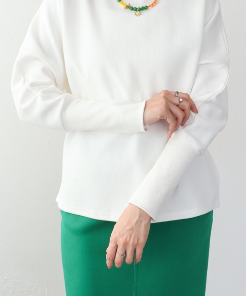 Three Four Time（ｽﾘｰﾌｫｰﾀｲﾑ）の「サカリバドルマンバックＺＩＰＰ（Tシャツ/カットソー・レディース・ブラック/オフホワイト・FREE）」の6枚目の写真