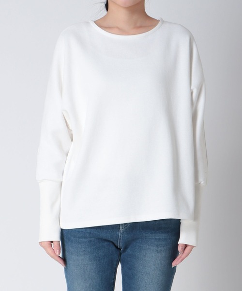 Three Four Time（ｽﾘｰﾌｫｰﾀｲﾑ）の「サカリバドルマンバックＺＩＰＰ（Tシャツ/カットソー・レディース・ブラック/オフホワイト・FREE）」の14枚目の写真