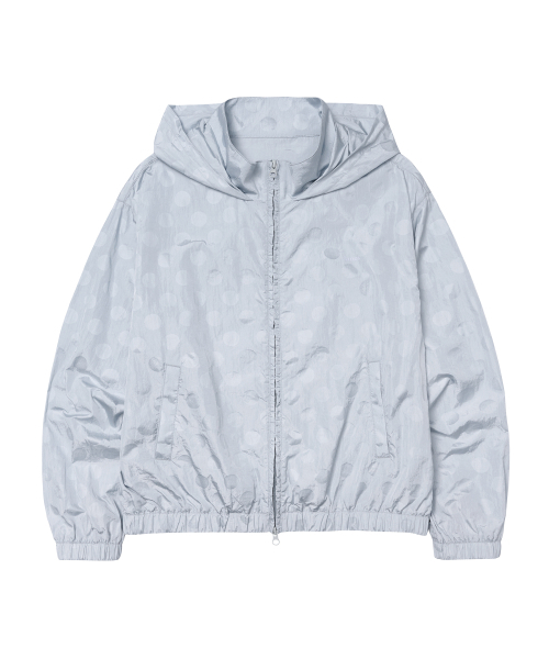 AMESWORLDWIDE（アメスワールドワイド）の「GLOSSY DOT WINDBREAKER BLUE（ナイロンジャケット・レディース・その他・FREE）」の10枚目の写真