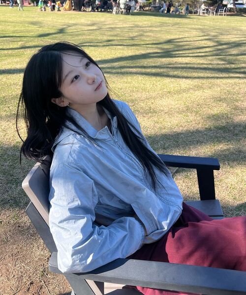 AMESWORLDWIDE（アメスワールドワイド）の「GLOSSY DOT WINDBREAKER BLUE（ナイロンジャケット・レディース・その他・FREE）」の13枚目の写真