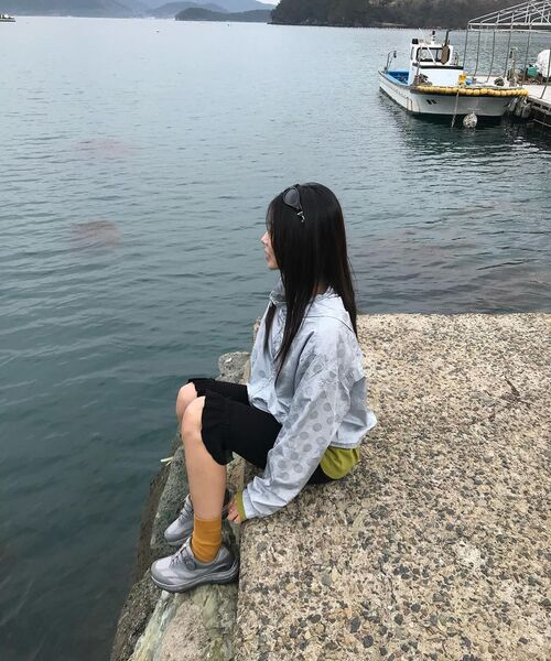 AMESWORLDWIDE（アメスワールドワイド）の「GLOSSY DOT WINDBREAKER BLUE（ナイロンジャケット・レディース・その他・FREE）」の15枚目の写真
