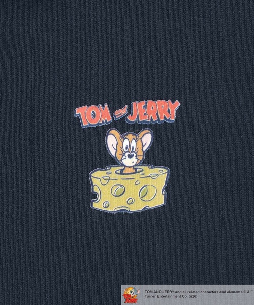 niko and...（ニコアンド）の「【トムとジェリー】コラボ フーディベスト（ベスト・レディース・グレー/ネイビー・FREE）」の6枚目の写真