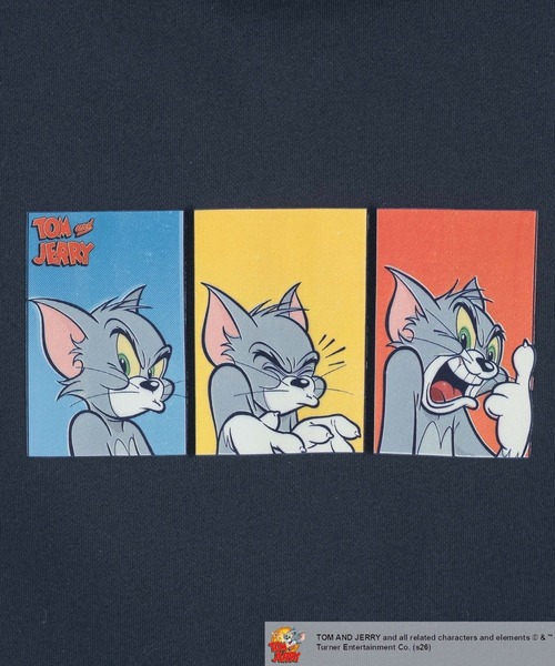 niko and...（ニコアンド）の「【トムとジェリー】コラボ フーディベスト（ベスト・レディース・グレー/ネイビー・FREE）」の7枚目の写真