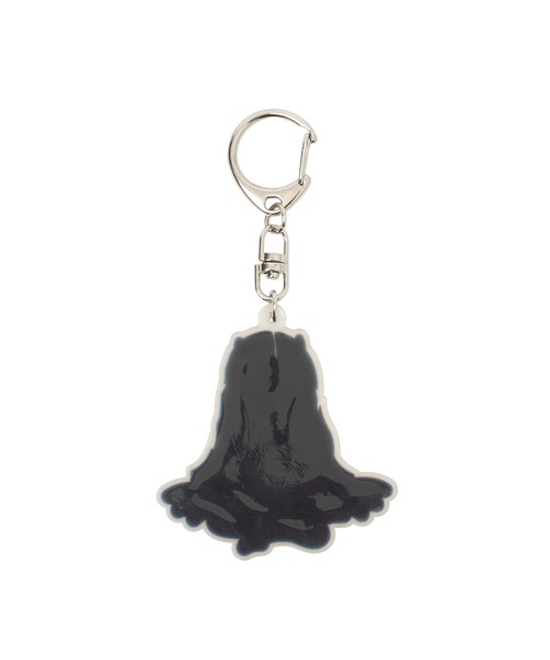 X-girl（エックスガール）の「DEVIL FACE RUBBER KEY CHARM（キーホルダー・レディース・ライトブルー/ピンク・ONE SIZE）」の5枚目の写真