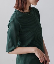 Bou Jeloud（ブージュルード）の「ハーフスリーブカットソー（Tシャツ/カットソー）」