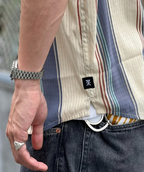 ROARK REVIVAL(ロアークリバイバル)の「【ROARK】"VERTICAL STRIPES" BLESS UP S/S(シャツ/ブラウス・メンズ・アイボリー・X-LARGE/LARGE/MEDIUM)」の6枚目の写真