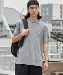 Champion | Champion/チャンピオン ロゴワッペン ベーシック フィッシャーテール 半袖ポロシャツ 2026年 夏 夏服(ポロシャツ)