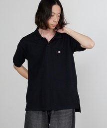 Champion/チャンピオン ロゴワッペン ベーシック フィッシャーテール 半袖ポロシャツ 秋 秋服 2026年秋冬
