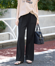 SLOBE IENA | 《4サイズ展開/》ピンタックセミフレアパンツ(その他パンツ)