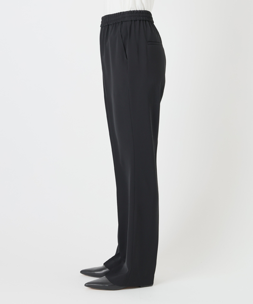 SLOBE IENA（スローブイエナ）の「《4サイズ展開/》ピンタックセミフレアパンツ（その他パンツ・レディース・ブラック・36/38/40/34）」の10枚目の写真