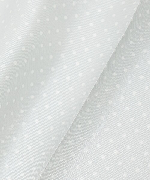 green label relaxing（グリーンレーベルリラクシング）の「GLR シルク ドット ポケットチーフ（ポケットチーフ・メンズ・ベージュ/ネイビー/ホワイト/シルバー・FREE）」の12枚目の写真