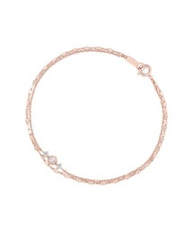 4℃（ヨンドシー）の「【4月誕生石】シルバー モルガナイト 2連 ブレスレット（ブレスレット）」